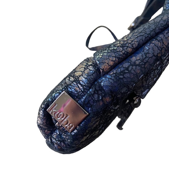 Kooba Metallic Purple Crossbody Bag *NEW* - Picture 2 of 12